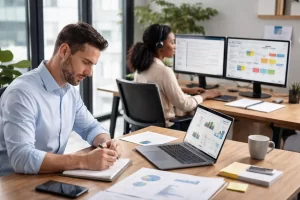 virtual assistant manages inbox and calendar